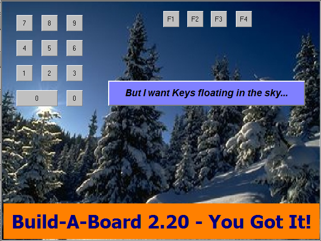 Build-A-Board 2.20 now supports images for keys and panels